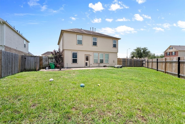 19034 Ashford Square St, Tomball, TX 77375 - rear view of house featuring a patio