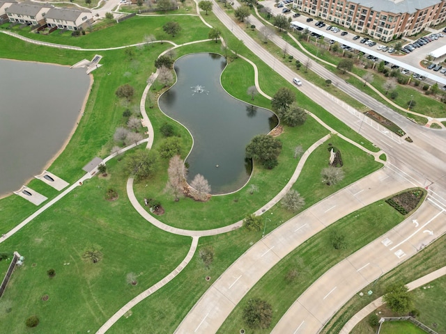1202 Watercrest Park Ln, Rosenberg, TX 77471 - aerial overview of property's location featuring a large body of water