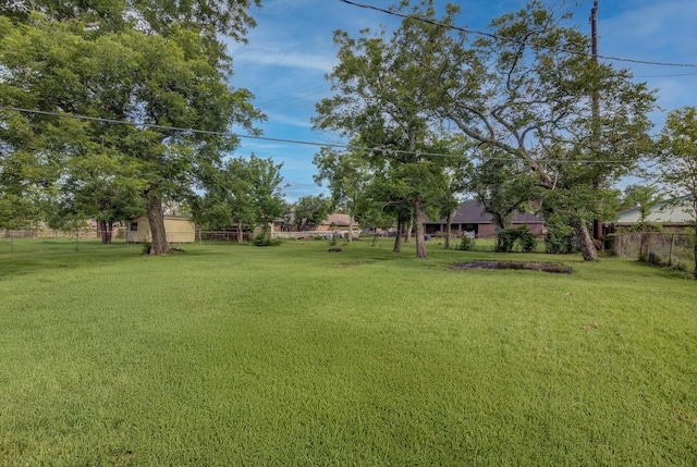 229 Burkett St, Richwood, TX 77531 - view of yard