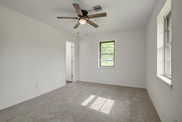 229 Burkett St, Richwood, TX 77531 - carpeted spare room featuring a ceiling fan and baseboards