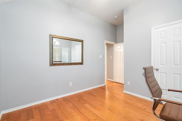 3510 Brookstone Ct, Pearland, TX 77584 - unfurnished office featuring light wood finished floors and baseboards