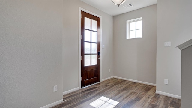 9423 Towne Lake Pkwy, Cypress, TX 77433 - entryway with wood finished floors