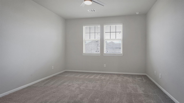 9423 Towne Lake Pkwy, Cypress, TX 77433 - empty room with light carpet and a ceiling fan