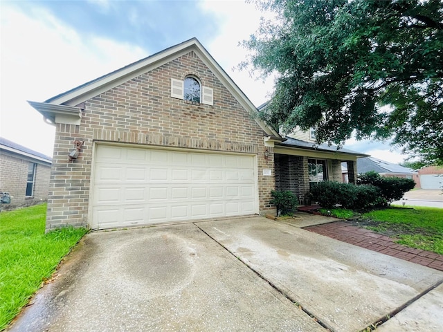 20702 Dappled Ridge Way, Humble, TX 77338 - ranch-style home featuring brick siding and concrete driveway