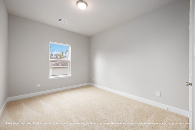 833 Fisher St Unit E, Houston, TX 77018 - spare room featuring carpet floors and baseboards