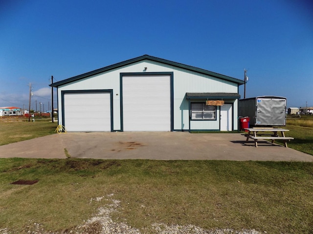 688 Blue Water Blvd, Sargent, TX 77414 - view of detached garage