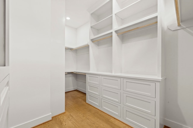 6001 Norhill Blvd, Houston, TX 77009 - spacious closet with light wood-style floors