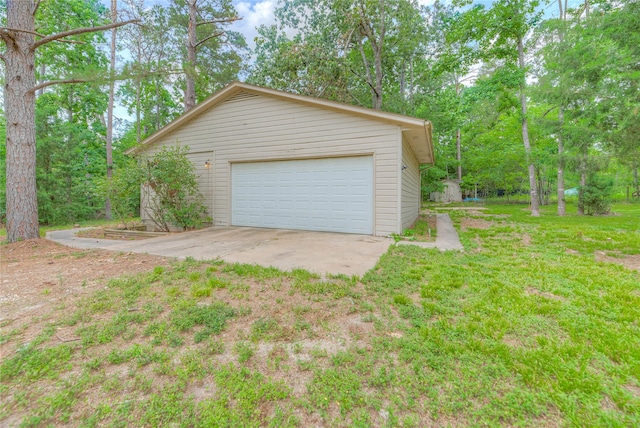 330 Oak Tree Dr, Point Blank, TX 77364 - view of detached garage
