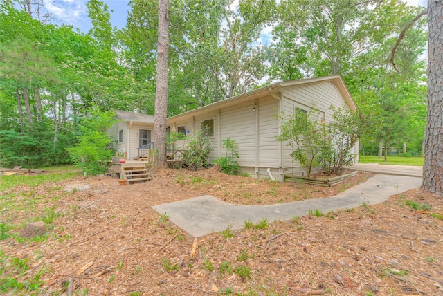 330 Oak Tree Dr, Point Blank, TX 77364 - rear view of property with a deck