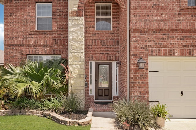 16946 Creek Mountain Dr, Houston, TX 77084 - property entrance with brick siding
