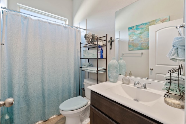 25718 Balsamwood Dr, Tomball, TX 77375 - full bathroom with vanity and a shower with shower curtain