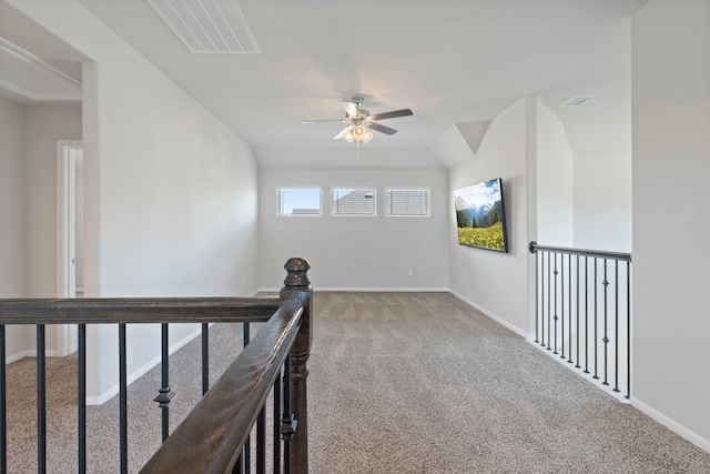 25718 Balsamwood Dr, Tomball, TX 77375 - hall featuring carpet flooring