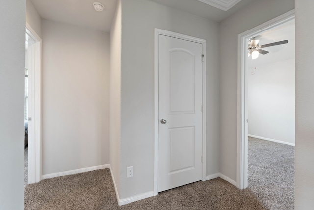 25718 Balsamwood Dr, Tomball, TX 77375 - corridor featuring carpet and baseboards