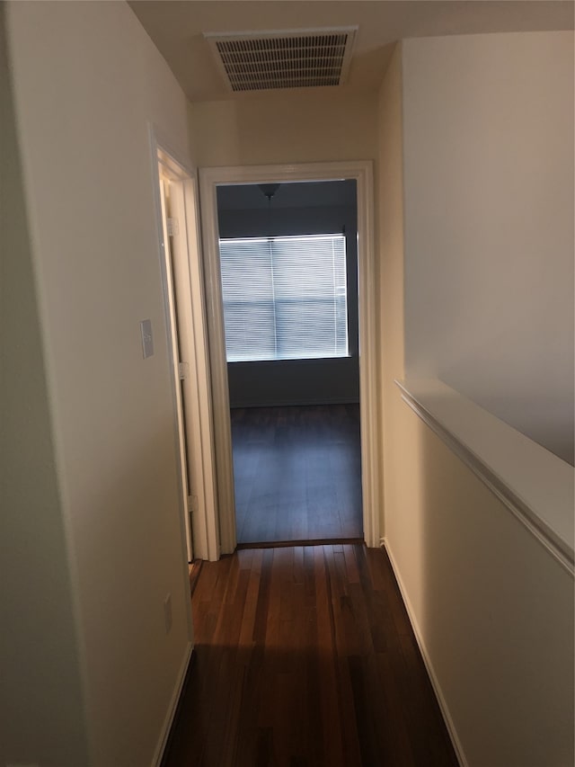 2726 Maybrook Hollow Ln, Houston, TX 77047 - hall with wood finished floors and baseboards