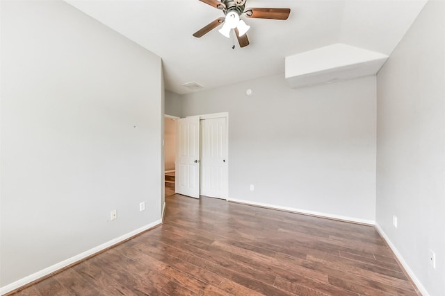 2231 Water Way, Seabrook, TX 77586 - unfurnished room featuring ceiling fan and wood finished floors