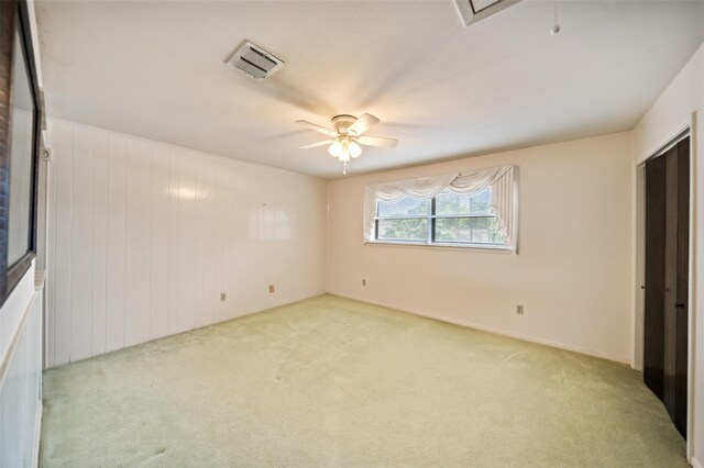 2709 Cherry Ln, Pasadena, TX 77502 - unfurnished bedroom with carpet flooring and a ceiling fan