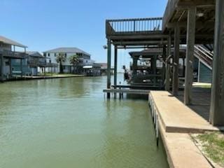 307 Anchor Dr, Freeport, TX 77541 - dock featuring a water view