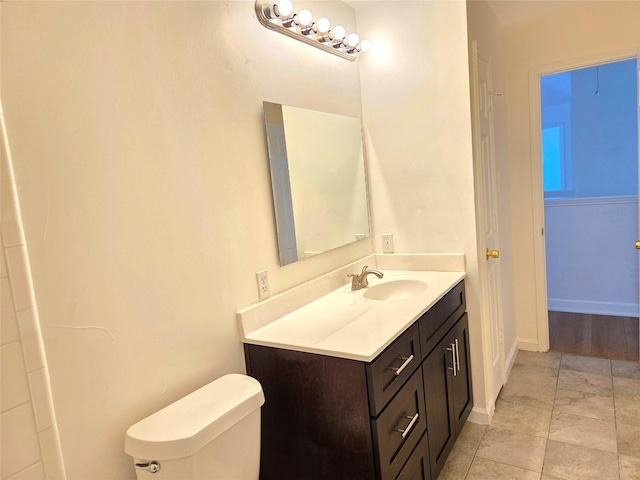 3307 Twelve Oaks Ln, Missouri City, TX 77459 - bathroom with toilet and vanity