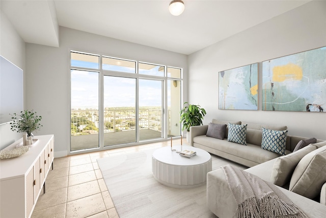 500 Seawall Blvd Unit 1104, Galveston, TX 77550 - living area featuring light tile patterned floors
