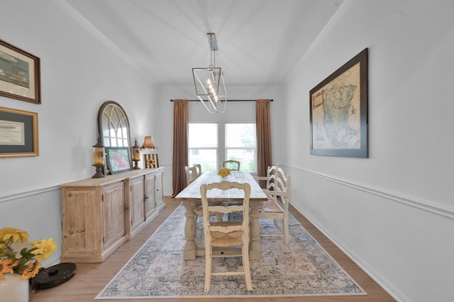 16220 Fayette St, Conroe, TX 77303 - dining space featuring a chandelier and light wood-style flooring