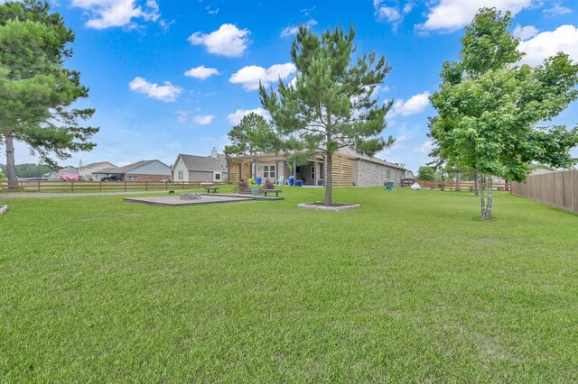 16220 Fayette St, Conroe, TX 77303 - view of yard with a patio area