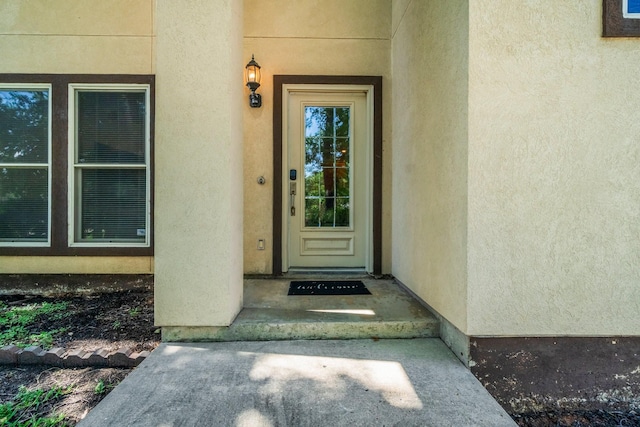 4313 Windswept Dr, Montgomery, TX 77356 - property entrance featuring stucco siding