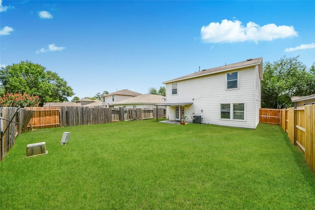 22815 Sherioaks Ln, Spring, TX 77389 - rear view of property with central air condition unit