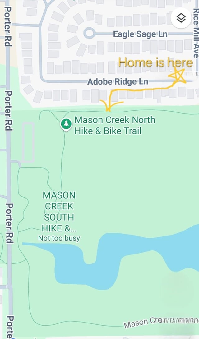 24018 Adobe Ridge Ln, Katy, TX 77493 - map / location