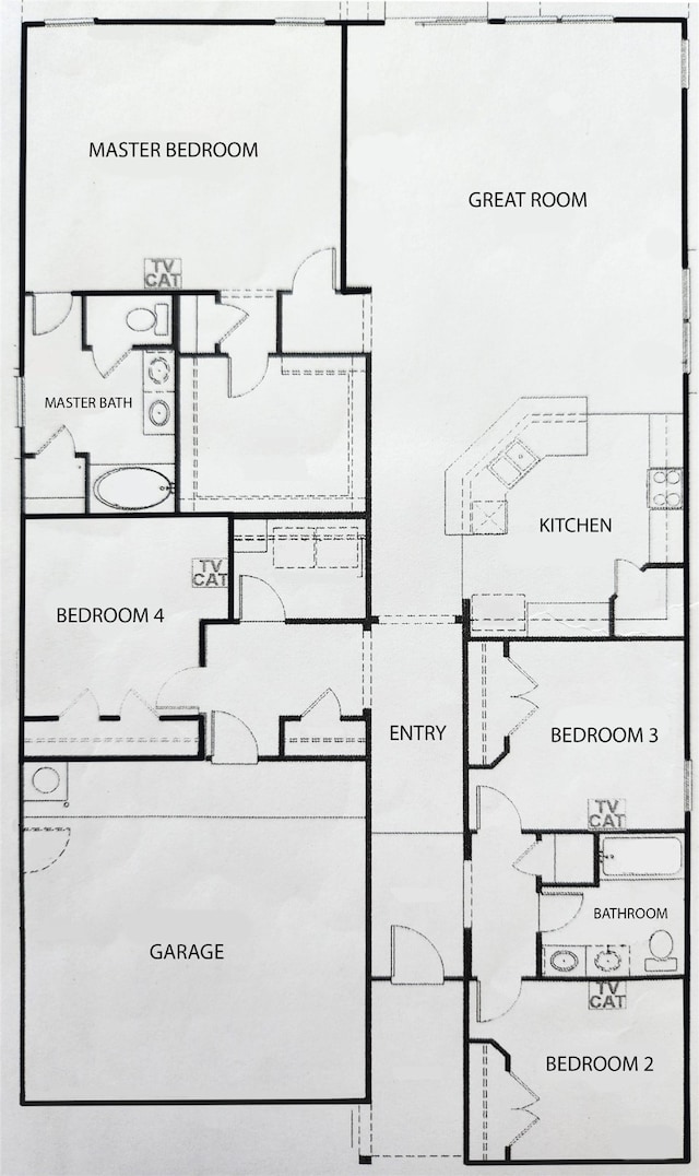 24018 Adobe Ridge Ln, Katy, TX 77493 - property floor plan