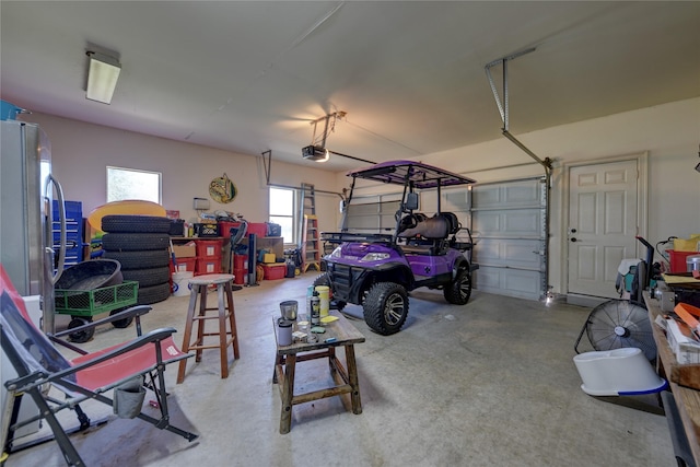 3077 Dees Cir, Sealy, TX 77474 - garage with a garage door opener