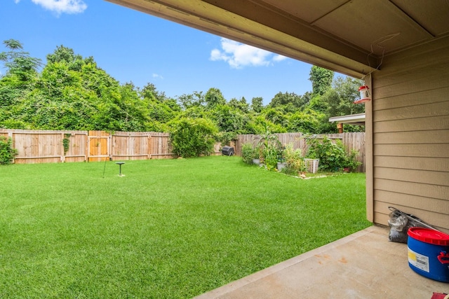 12218 Estelle Ln, Pinehurst, TX 77362 - view of yard featuring a patio area