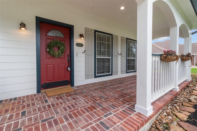 12219 W River Run Dr, Baytown, TX 77523 - property entrance featuring covered porch