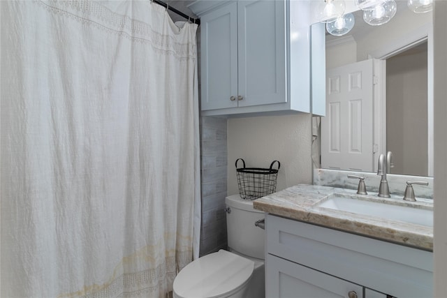 12219 W River Run Dr, Baytown, TX 77523 - full bathroom featuring vanity and curtained shower