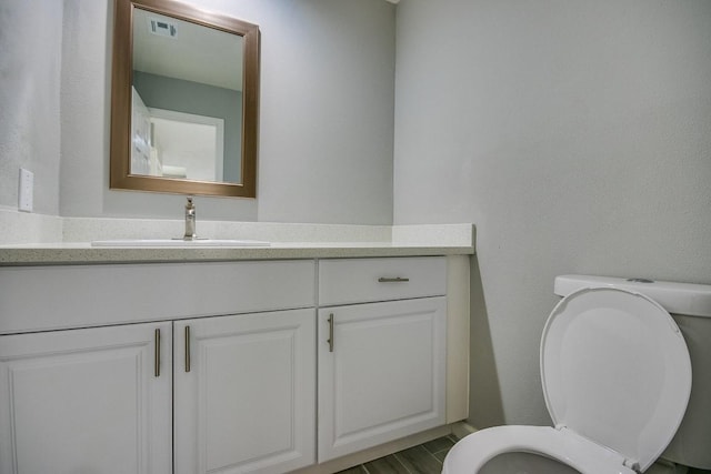 923 Cranberry Hill Ct, Houston, TX 77079 - bathroom featuring vanity and toilet