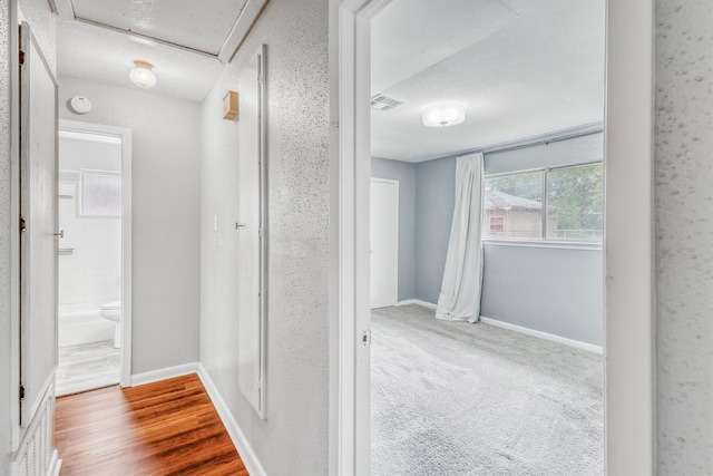 1323 W Donovan St, Houston, TX 77091 - hallway with baseboards