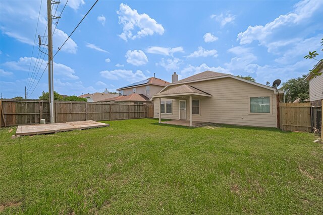 19826 Imperial Stone Dr, Houston, TX 77073 - rear view of house featuring a deck and a patio
