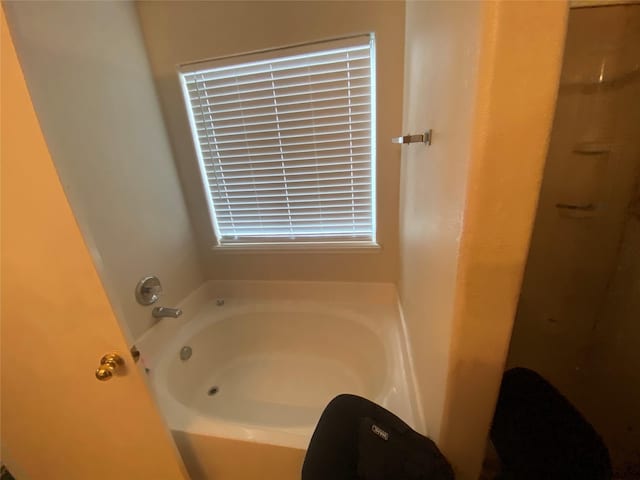 10206 Ravenwood View Ln, Houston, TX 77075 - bathroom with a garden tub