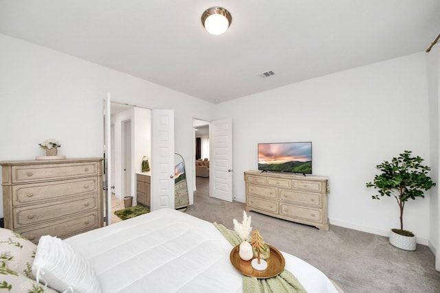 11414 Bush Clover Dr, Cypress, TX 77433 - bedroom featuring light colored carpet and baseboards