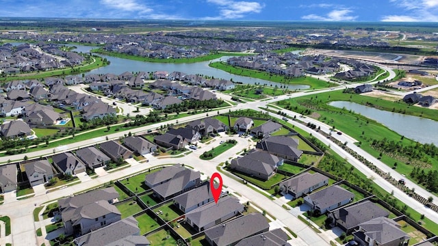 11414 Bush Clover Dr, Cypress, TX 77433 - view of property location featuring nearby suburban area and a nearby body of water