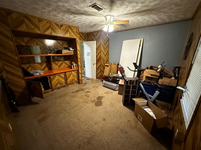 1225 County Road 878b, Sweeny, TX 77480 - storage area with a ceiling fan