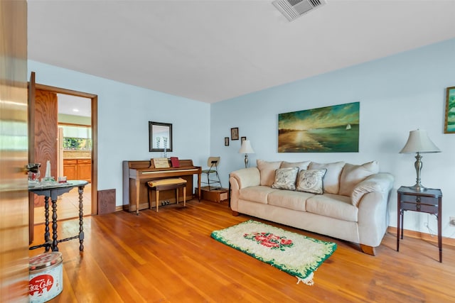410 Azalea Dr, Baytown, TX 77520 - living area with wood finished floors and baseboards