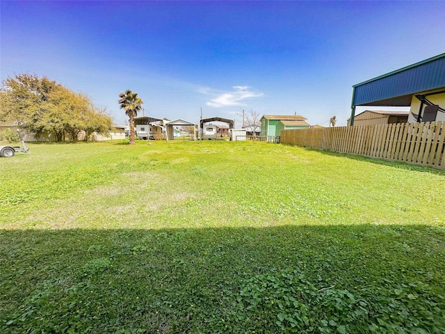 1032 N Selwyn Rd, Crystal Beach, TX 77650 - view of yard
