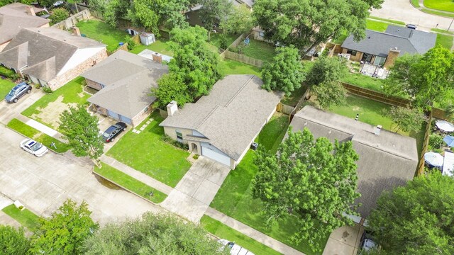 17907 Wolf Hollow Dr, Houston, TX 77084 - aerial view of residential area