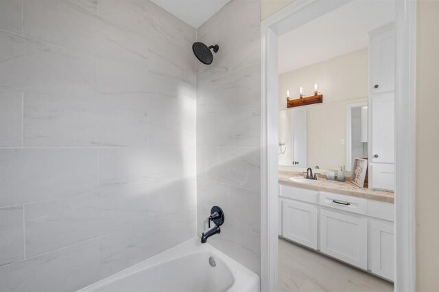 9039 Sandstone St, Houston, TX 77036 - full bathroom featuring shower / bathtub combination and vanity