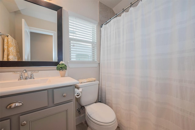 10712 Addicks Oaks Pl, Houston, TX 77043 - full bathroom with vanity and toilet
