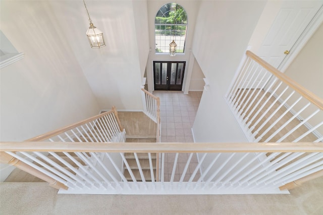 12236 S Shadow Cove Dr, Houston, TX 77082 - entryway featuring stairway