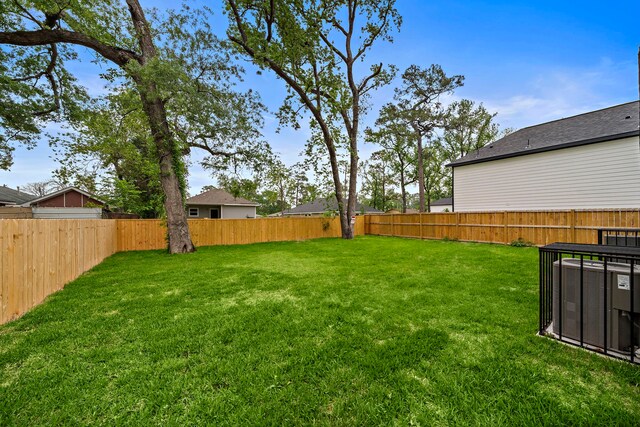 8209 Richland St A/B, Unit A/B Houston, TX 77028 - view of yard