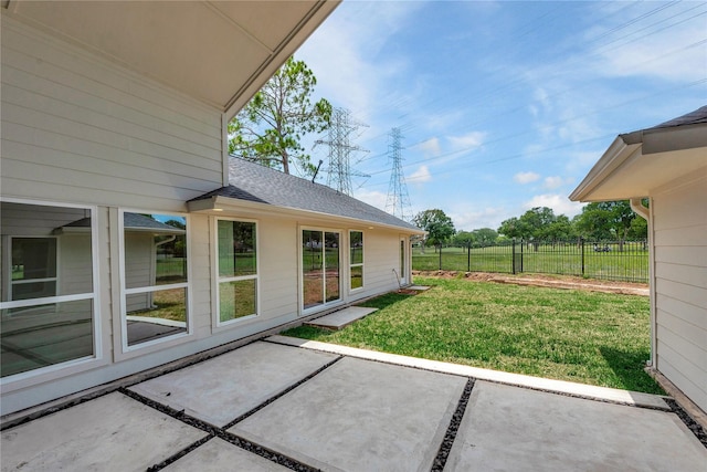 2702 Fairway Dr, Sugar Land, TX 77478 - view of yard with a patio
