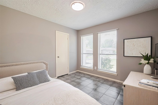 24226 Spring Towne Dr, Spring, TX 77373 - bedroom with multiple windows, baseboards, and a textured ceiling