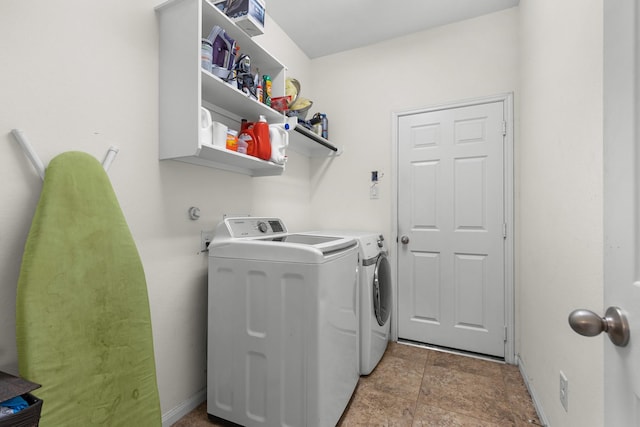 6411 St Placidia Dr, Spring, TX 77379 - laundry room featuring washer and dryer